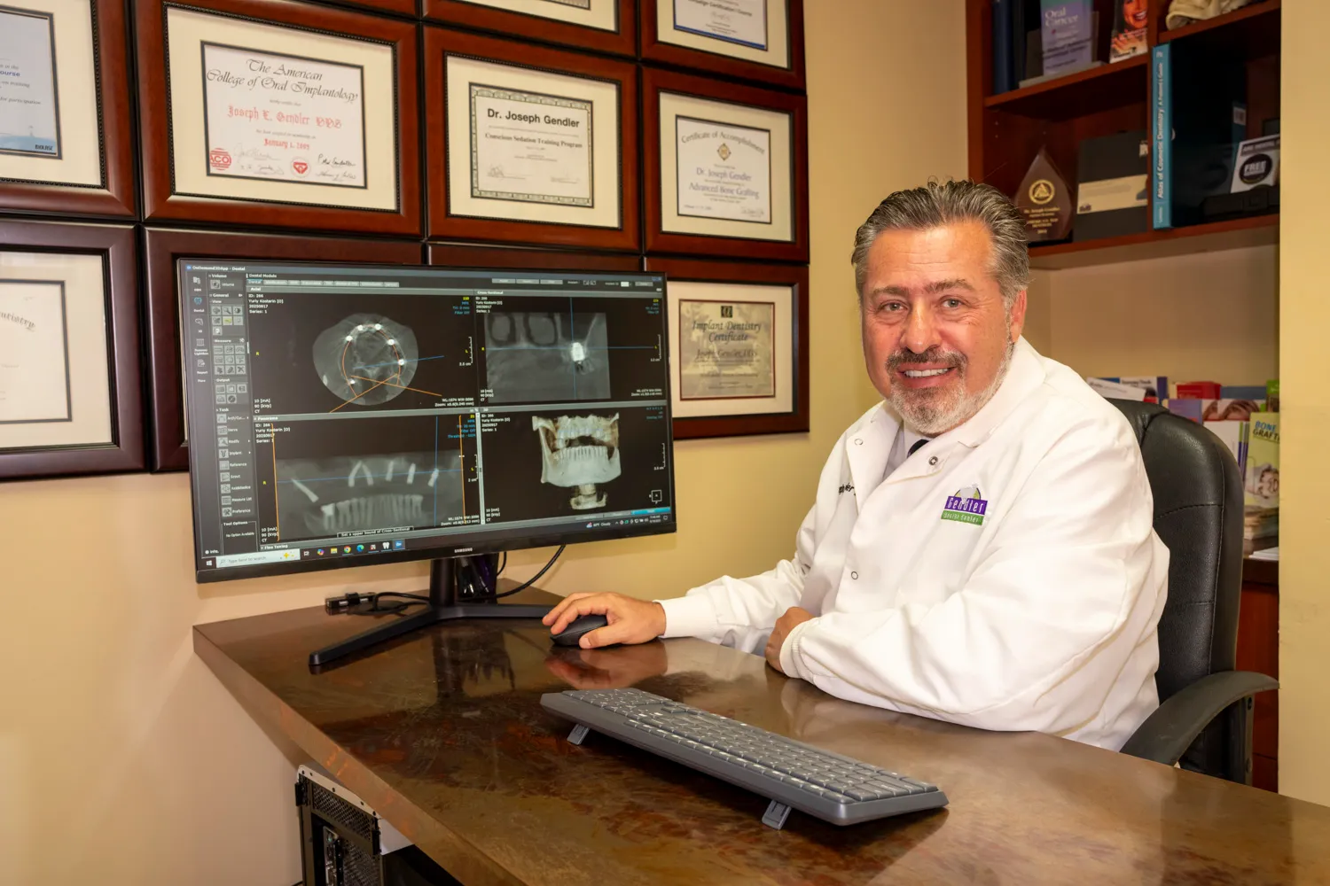 Dr. Gendler, experienced implant dentist