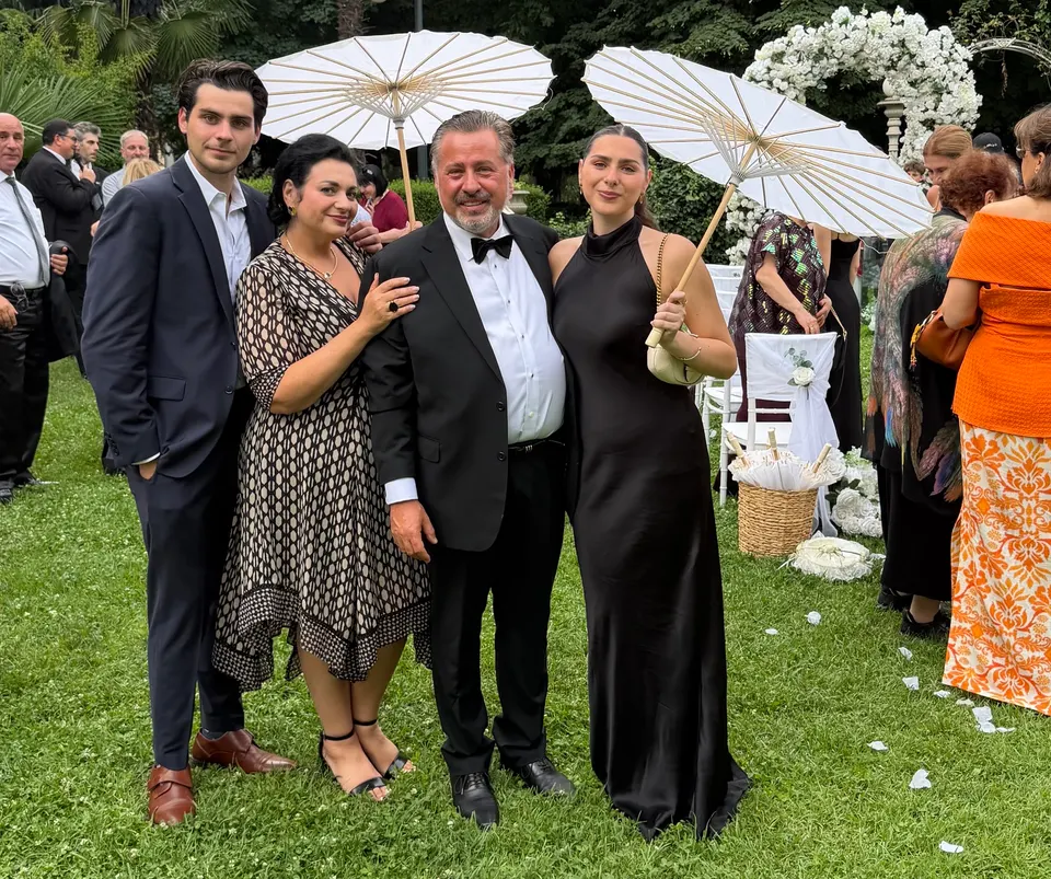 Dr. Joseph Gendler with his family