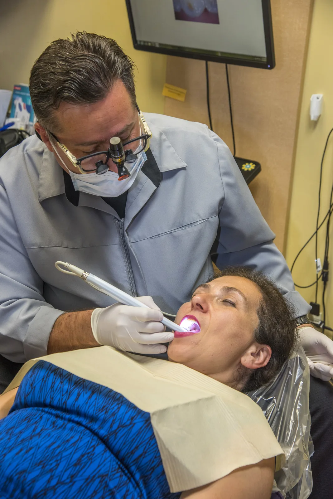 Preventative dental care covered by the savings plan