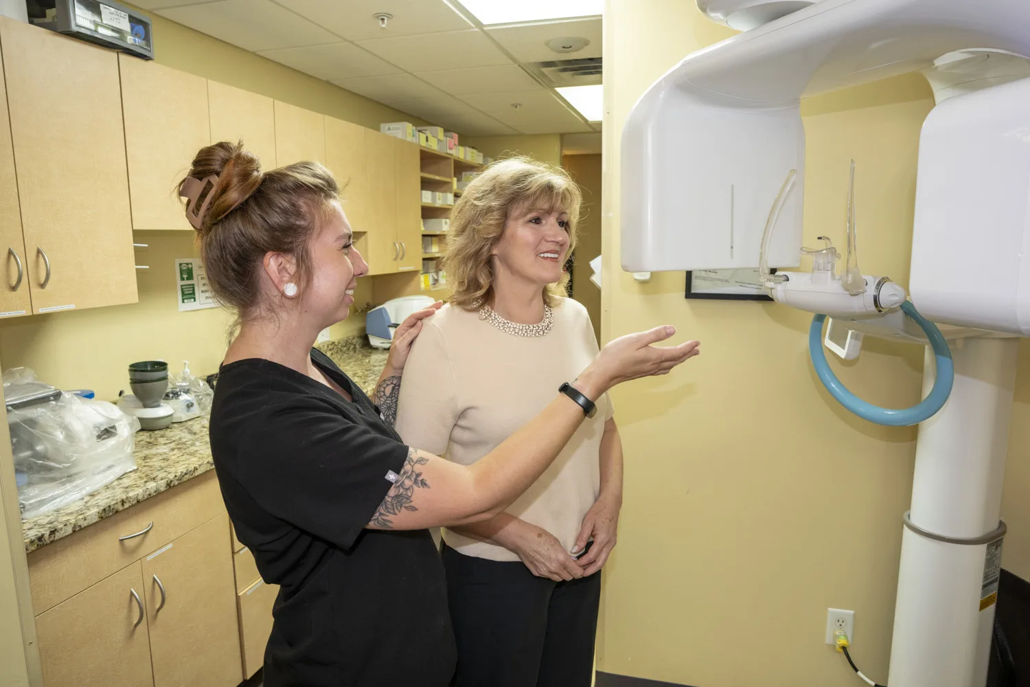 3D CBCT scan for dental implants